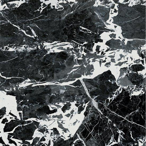 Ceralto Marvella Marble Carreau de sol - 120X120 - 6.5mm - mat - noir SW1578893