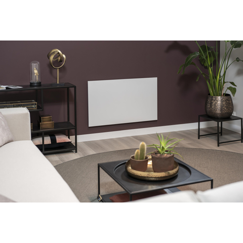 Eurom Mon Soleil 601 Wifi Chauffage infrarouge 100x60x5cm 600watt Métal Blanc SW481881