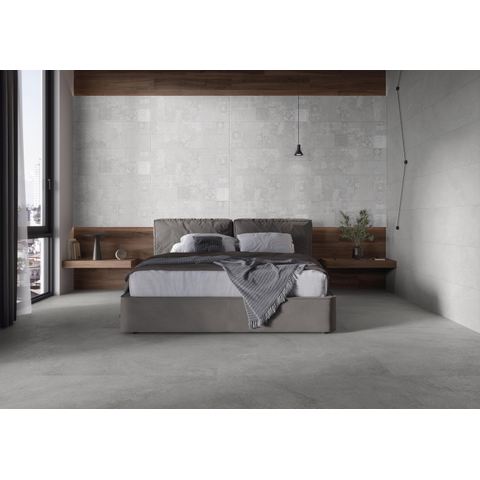 ÉCHANTILLON Terravito Rovella carreau de sol - 60x60cm - rectifié - aspect pierre naturelle - Pearl mat (gris) SW1221532