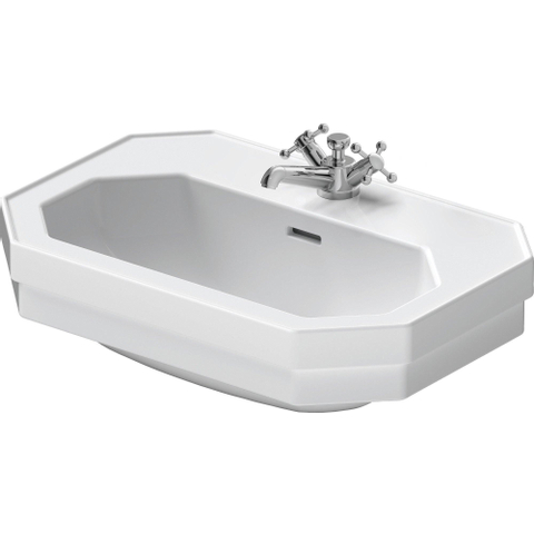 Duravit Serie 1930 1930wastafel - met 1 kraangat - 60x41cm - wit 0291294