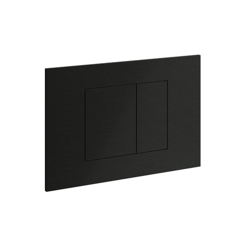 Hotbath &MORE Bedieningspaneel - geschikt voor Geberit UP320/UP720/TECE Box 8 - PVD - Geborsteld zwart SW1246517