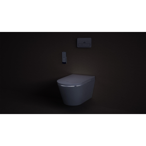 Villeroy & Boch Viclean douche wc - 60.9cm directflush ovaal - spoelrandloos - White Alpine (glans wit) SW1387014