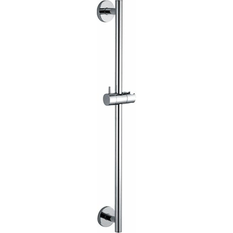 Xellanz Barre de douche ronde 65 cm chrome SW10526