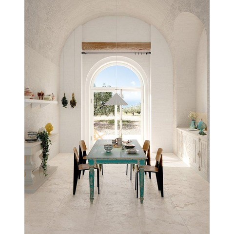 SAMPLE Terravito Favella Keramische wand- en vloertegel - 30x60cm - 9.0mm - gerectificeerd - Bianco SW1242338