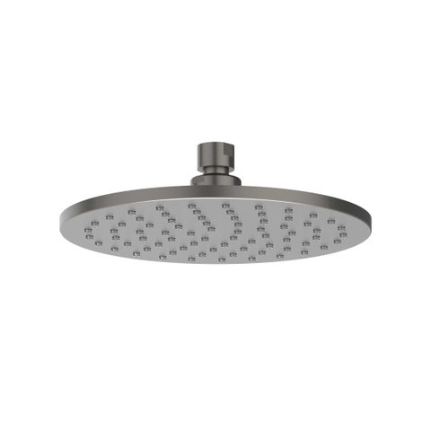 IVY Pact Ensemble de douche de pluie - encastré - symmetry - inverseur d’arrêt 2 voies - bras de plafond 30 cm - pomme de douche principale medium 20 cm - support avec sortie - flexible de douche 150 cm - douchette à main satin spray - Noir métal brossé P SW1035929