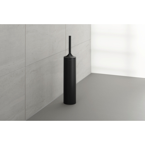 Duravit Starck T Borstelgarnituur - staand - 43x8cm - mat zwart SW297085