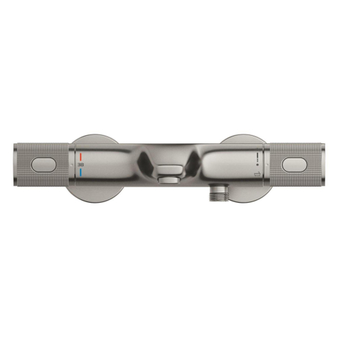 GROHE Grohtherm 1000 Performance badthermostaat - met koppelingen - supersteel (rvs) SW1477579