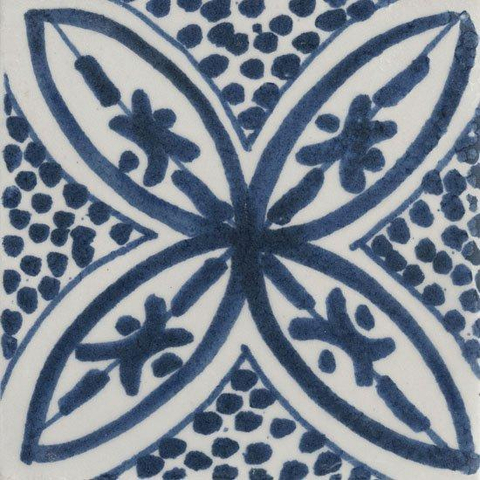 Ceralto Ricordo Marmo Vloertegel - 15x15cm - 10mm - glans - BLU SW1591599