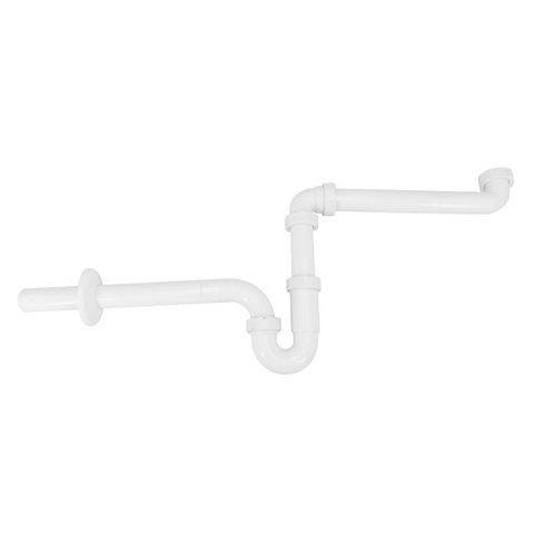 Saniclass Ruimtebesparende sifon - voor wastafel - 5/4” x 32 mm SW647691