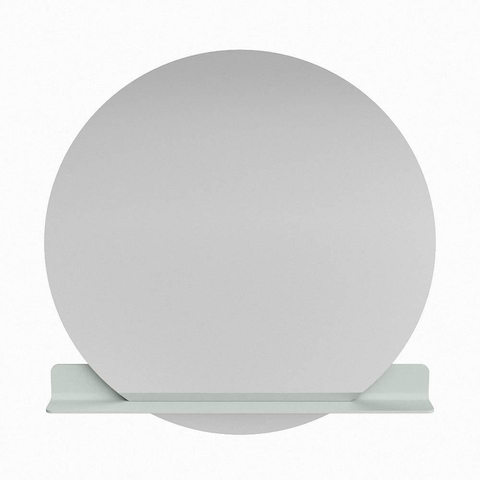 Mondiaz SPOT miroir – Ø 120 cm – avec tablette – Greey (vert clair/gris) SW1235540