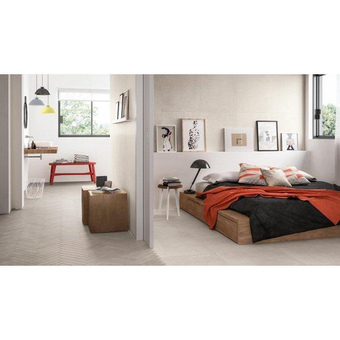 ÉCHANTILLON Ceralto Briano Rock Carrelage sol et mur 75x75cm 10mm rectifié R9 grès cérame Acciaio SW914145