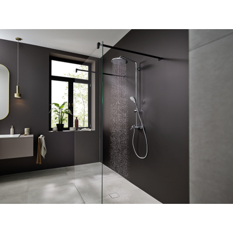 Hansgrohe Croma select s Showerpipe - 280 - 1jet - met eengreeps mengkraan - hoogglans chroom SW73190