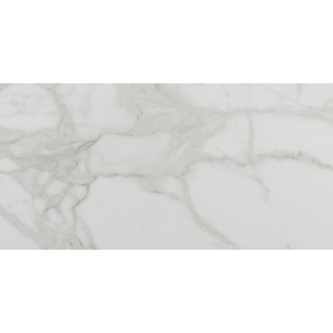 Vtwonen Classic vloer- en wandtegel - 30x60cm - 10mm - gerectificeerd - R9 - marmerlook - mat white (wit) SW367707