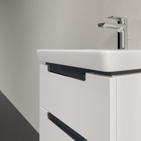 Villeroy & Boch Subway 2.0 wastafelonderkast - 44x59cm - 2 lades - glans wit SW479713