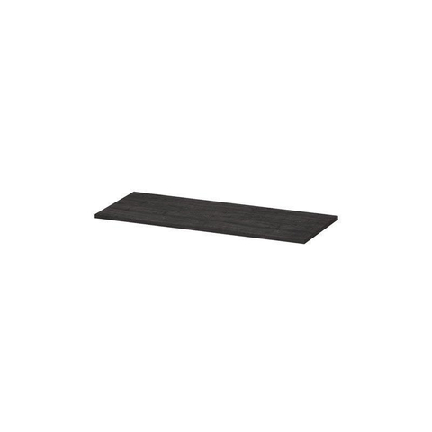 INK Topdeck Wastafelblad - 100x40x2cm - tbv onderkast - MFC - Houtskool eiken SW352331