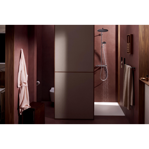 Hansgrohe Raindance alive S - showerpipe - 300 - 1jet Puro - ecosmart Ecostat Element - hoogglans chroom SW1388310