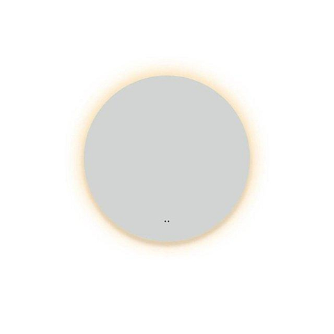 FugaFlow Eccelente Arredo Miroir Salle de Bain - rond - diamètre 120cm - éclairage LED indirect - chauffe-miroir - interrupteur SW1120152