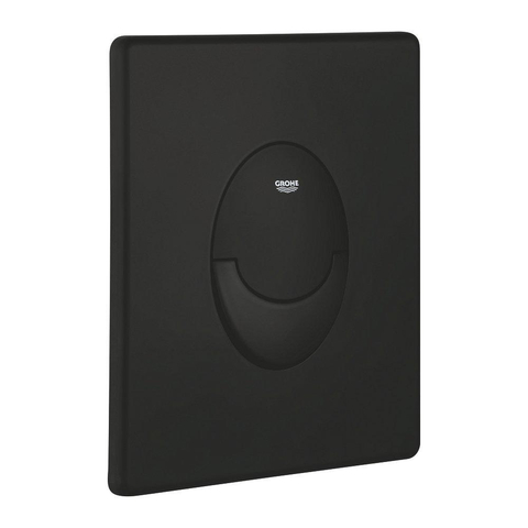 Grohe Start Bedieningsplaat - dualflush - 15.6x19.7x1.1cm - matte black (mat zwart) SW924745
