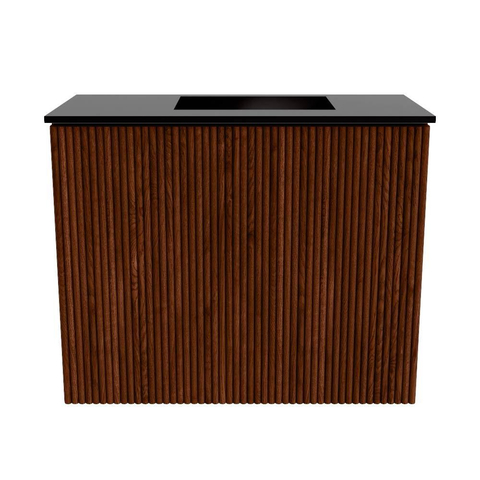 Mondiaz JOYA 50cm meuble de toilette - couleur Ruby - Vasque FAYE position Droite 1 trou de robinet couleur Urban SW1421863