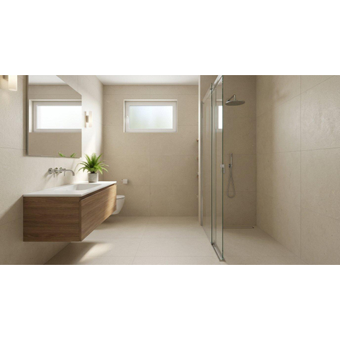 ÉCHANTILLON Terravito Cosano Carreau de sol et de mur - 60x120cm - rectifié - beige mat SW1131019