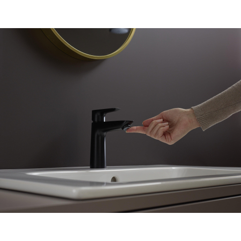 Hansgrohe Talis e Eengreeps wastafelmengkraan - 110 - coolstart - zonder afvoer - mat zwart SW451734