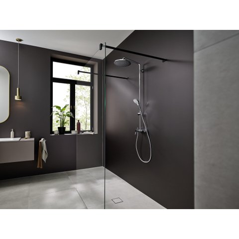 Hansgrohe Croma select s Showerpipe - 280 - 1jet - met eengreeps mengkraan - hoogglans chroom SW73190