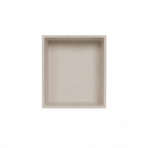 FugaFlow Eccelente Acces Niche Apparente - 30x30x10cm - solid surface - beige mat SW1587846