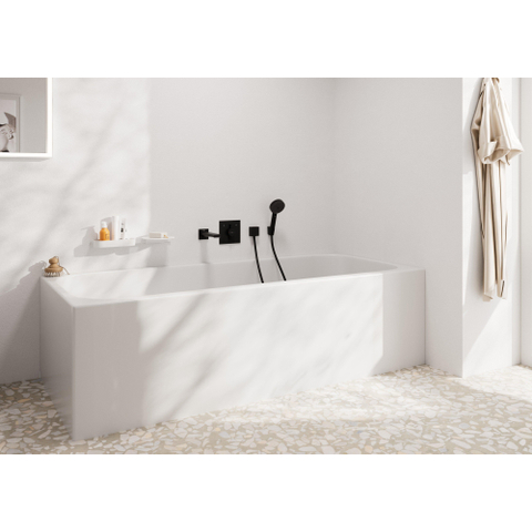 Hansgrohe Pulsify select s - handdouche 10.5cm - 3jet relaxation - ecosmart - mat zwart SW651063
