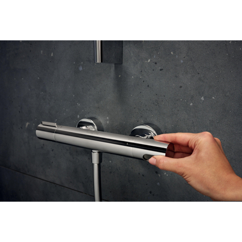 Hansgrohe Ecostat element Douche - thermostaat - opbouw - chroom SW1186257