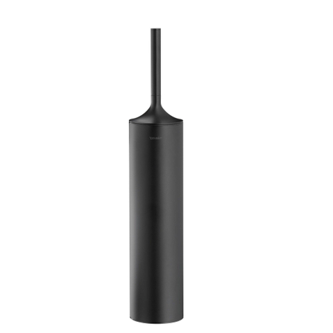 Duravit Starck T Borstelgarnituur - staand - 43x8cm - mat zwart SW297085