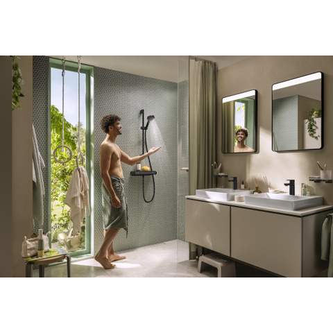Hansgrohe douchette - 65x36cm - noir mat SW1566611
