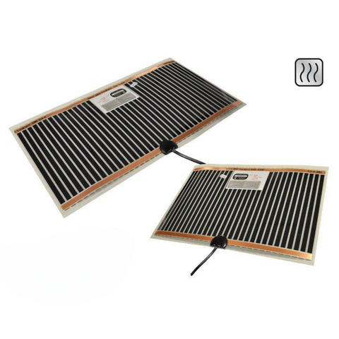 Sanicare Q-mirrors élément de chauffage miroir 524 x 684mm Autocollant et directement raccordable au réseau électrique SW482131