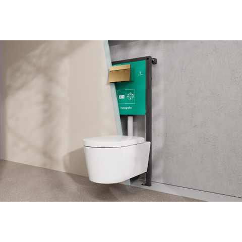 Hansgrohe iFrame Element E plaque de commande pour - double chasse - bronze brossé SW1388329