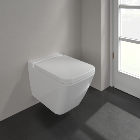 Villeroy & Boch finion wandcloset - diepspoel DirectFlush - 37.5x56cm CeramicPlus - White Alpine (glans wit) SW106540