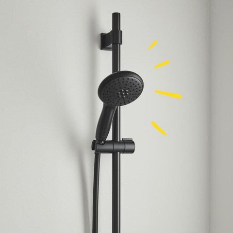 Grohe Vitalio Universal Glijstang - 60cm - matte black (mat zwart) SW1126762