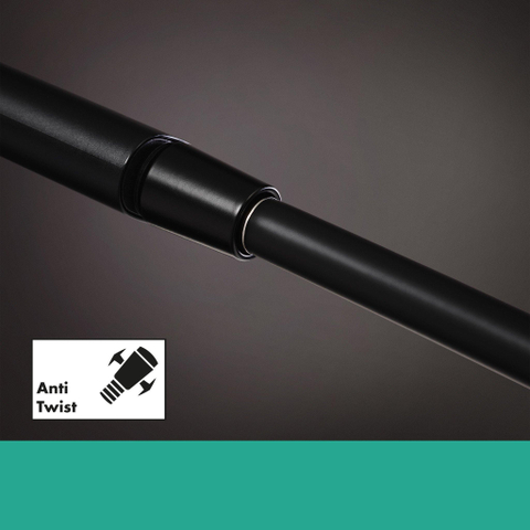 Hansgrohe Isiflex doucheslang - 160cm - mat zwart SW297293
