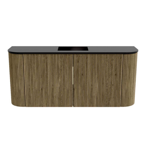 Mondiaz JOYA 93.2cm toiletmeubel - ronding links en rechts kleur Dusk - Wastafel FAYE positie Midden Zonder kraangat kleur Urban. SW1421687