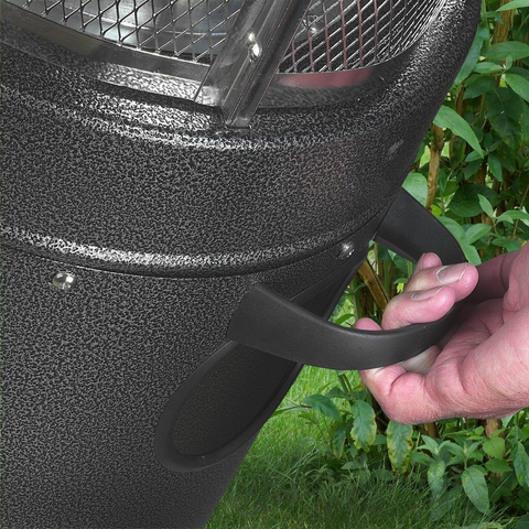 Eurom Chauffage de terrasse à gaz Area Loungeheater Patioheater 13000 watt Noir SW539084