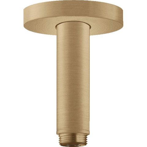 Hansgrohe Plafondbevestiging S - 100 mm - geborsteld brons SW358880