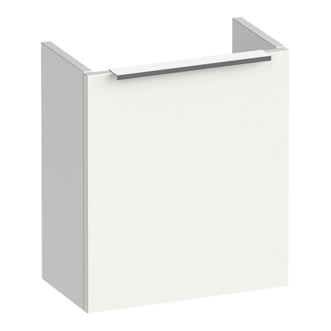 BRAUER Elevate meuble lave-mains 40 sans poignée rapportée avec 1 porte ouvrant à gauche blanc mat SW1224518
