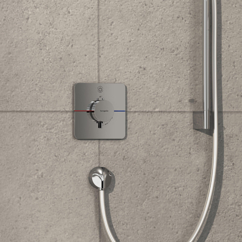 Hansgrohe Showerselect comfort q Thermostaat - inbouw - 1 functie - hoogglans chroom SW918828