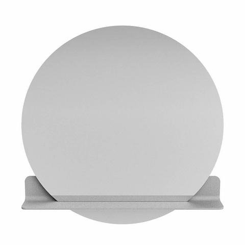 Mondiaz SPOT miroir – Ø 90 cm – avec tablette – Plata (bleu argenté) SW1235584