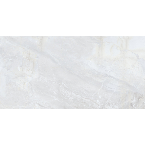 ÉCHANTILLON Terravito Ivello carreau mural et de sol - 60x120cm - rectifié - effet pierre naturelle - White poli (blanc) SW1221338