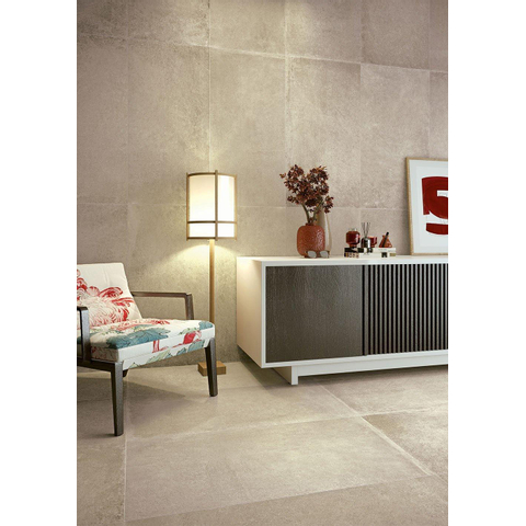Ceralto Graina Soft Carreau de sol - 100x100cm - 8.5mm - rectifié - écru SW717583