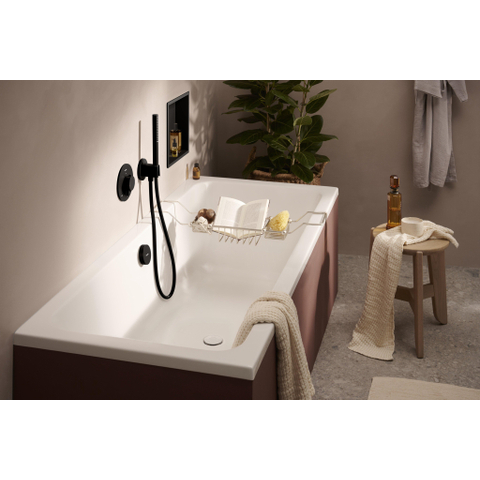 Hansgrohe Isiflex B - doucheslang 1/2x1 - 25m - mat zwart SW451580