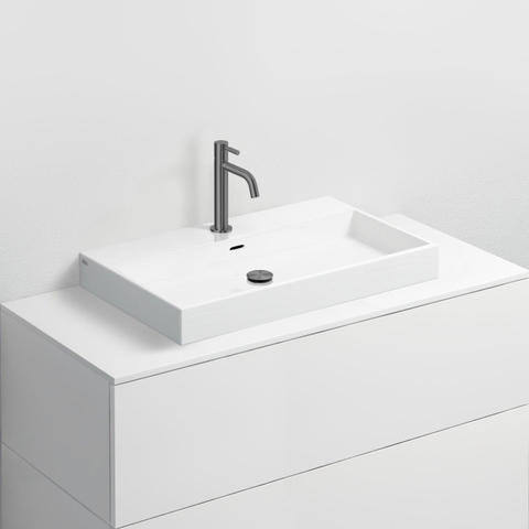 Clou Wash Me lavabo 70x42cm sans bonde Céramique Blanc SW9236