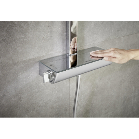 Hansgrohe Raindance e - select e - 360 - showerpipe - ecostat - ecosmart - thermostaat - hoogglans chroom GA45152