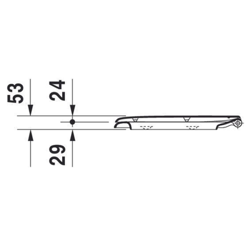 Duravit D-code Vital WC-zitting - 49x36.1x4.3cm - met softclose - met quickrelease - kunststof - afneembaar - wit glanzend 0295866