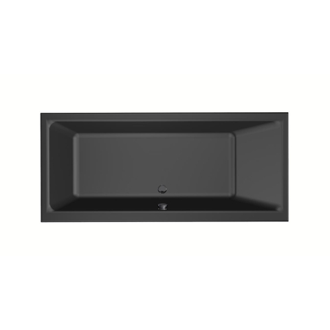 Xenz Kristal Baignoire - 170x75x48 - bonde Centrale - acrylique - ebony SW378480