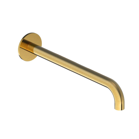 Hotbath Cobber Uitloop lengte 25 cm - PVD - geborsteld messing (goud) SW229841